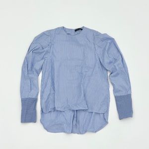 Zara puff sleeve shirt (like new)